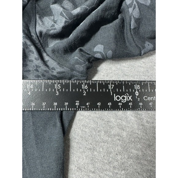 Theory Cowl Neck Women's Grey Short Sleeved Shirt Size P - Picture 6 of 7